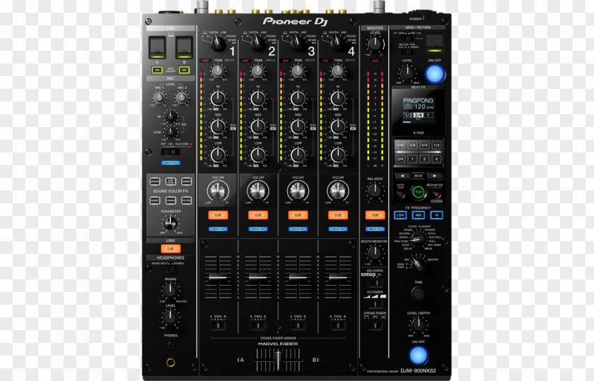 Pioneer DJM-750 DJ Mixer Audio Mixers PNG