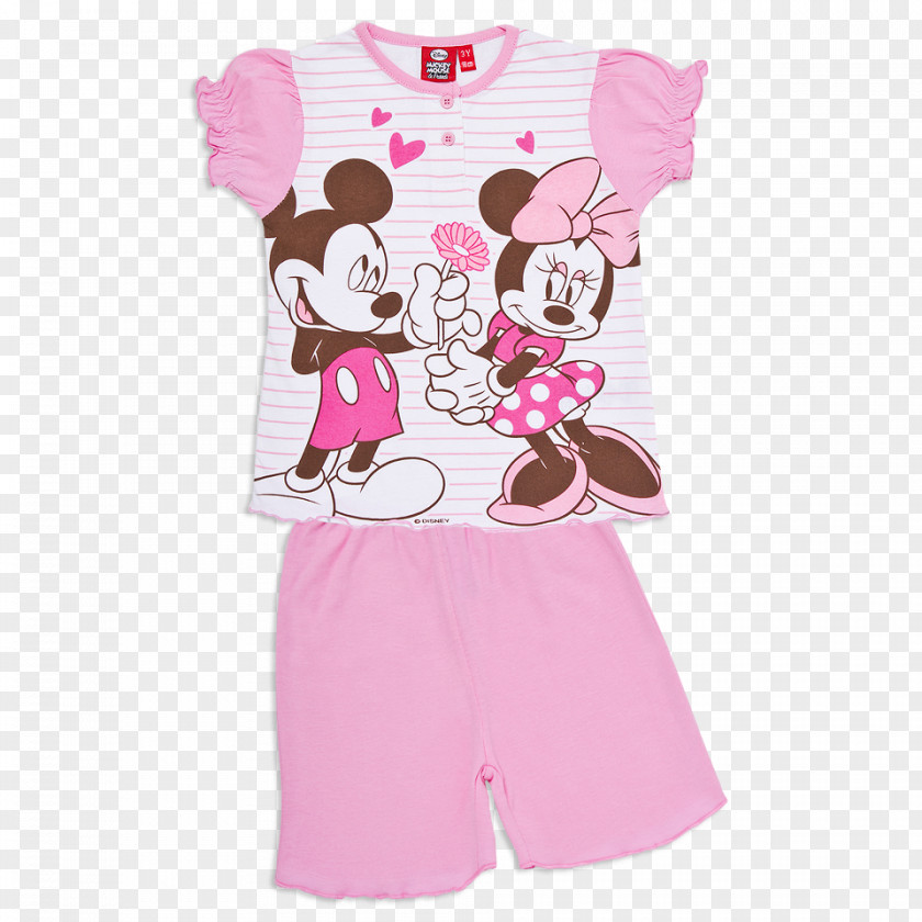минни маус T-shirt Pajamas Sleeve Shorts Clothing PNG
