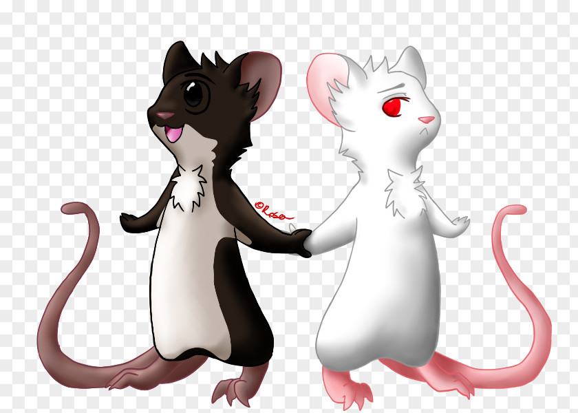 Truth Or Dare Mouse Rat Cat Cartoon PNG