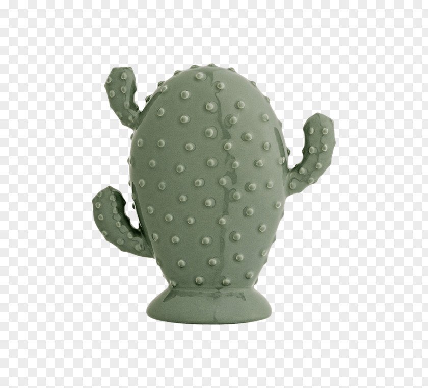 Cactus Vase Cactaceae Green Bloomingville Succulent Plant Stoneware PNG