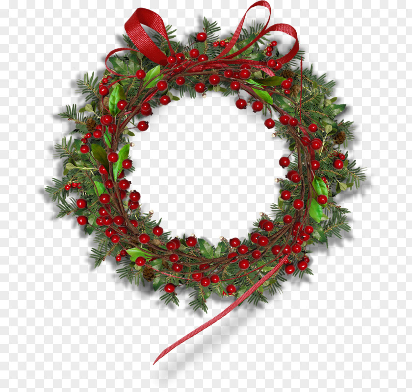 Christmas Wreath Flower PNG