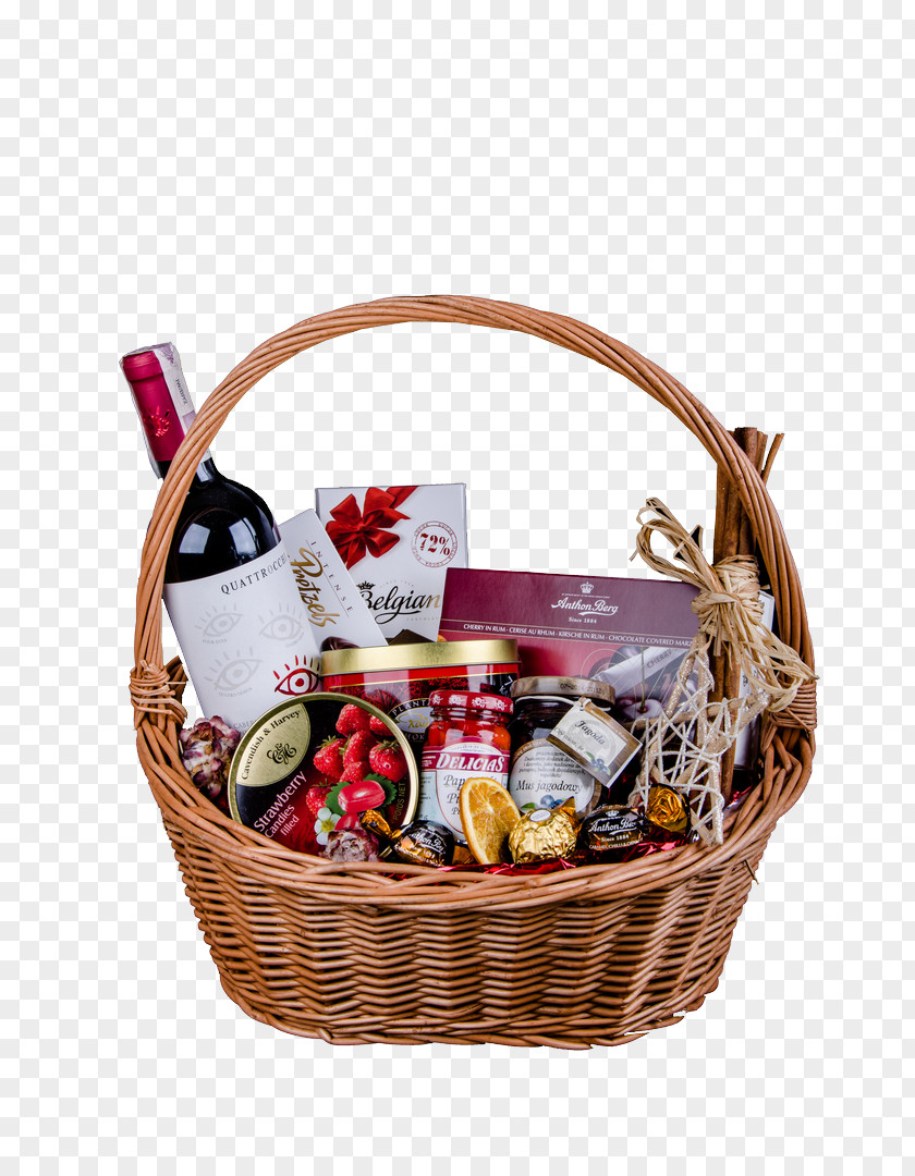 Gift Food Baskets Hamper PNG