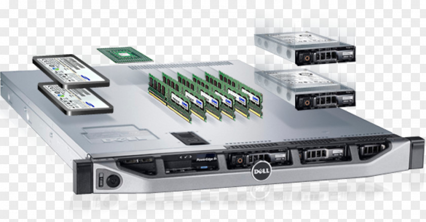 Intel Dell PowerEdge Hewlett-Packard Computer Servers PNG