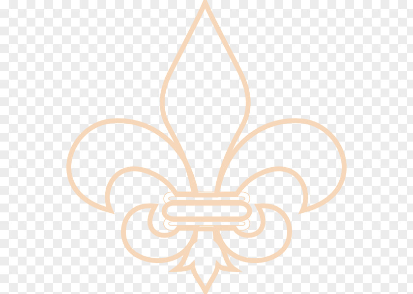 Line Fleur-de-lis Tile Clip Art PNG