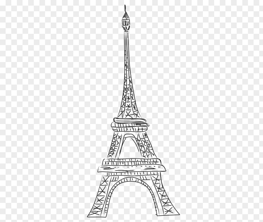 Paris Eiffel Tower Leaning Of Pisa Monument Tourist Attraction Drawing PNG