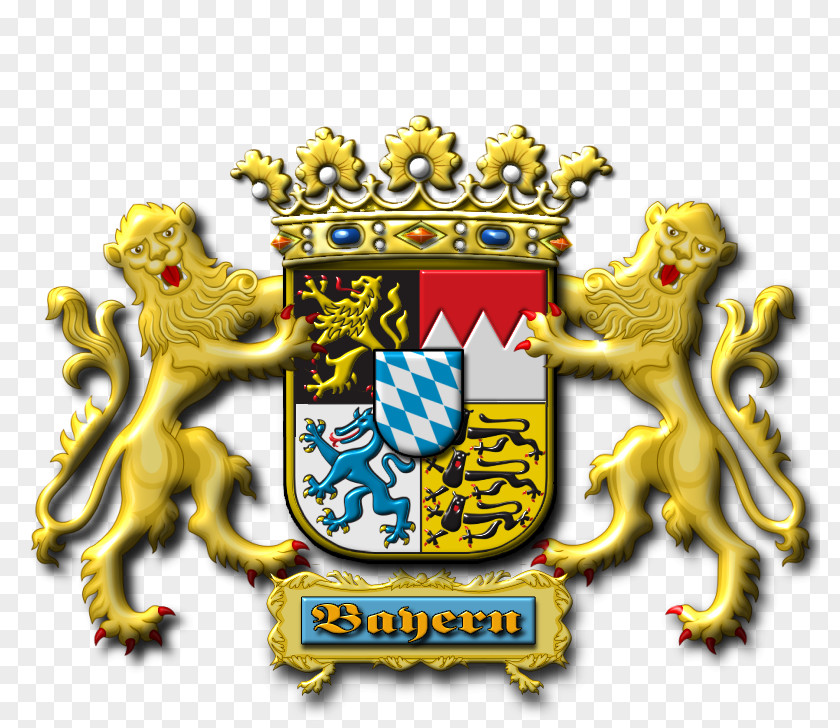 Kingdom Of Bavaria States Germany Coat Arms Holy Roman Empire PNG