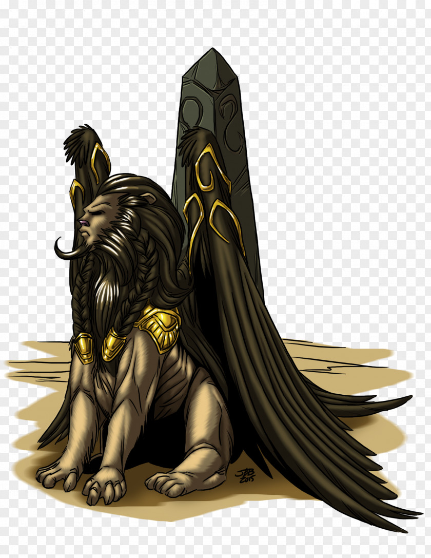 Monster Great Sphinx Of Giza Ancient Egypt Mythology Legendary Creature PNG