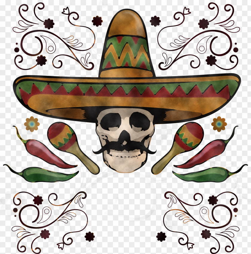 Skull Art PNG