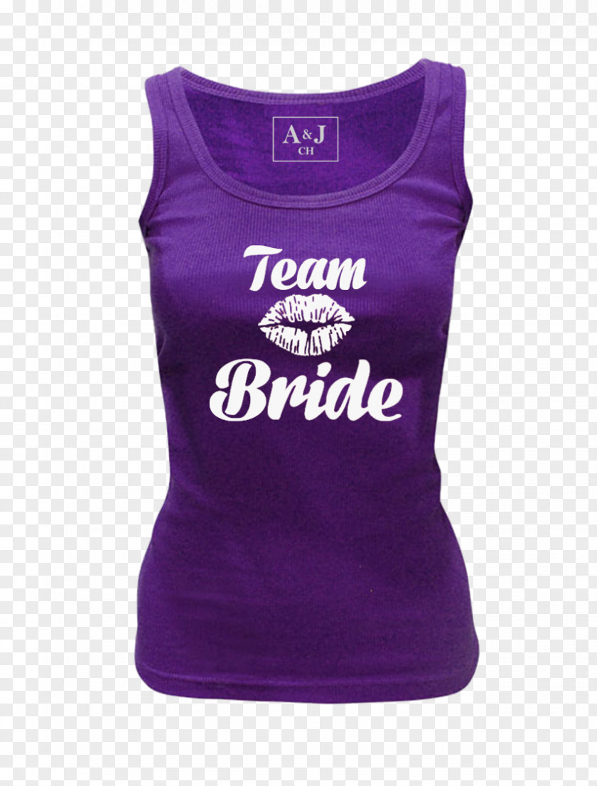 T-shirt Bridesmaid Gilets Sleeveless Shirt PNG