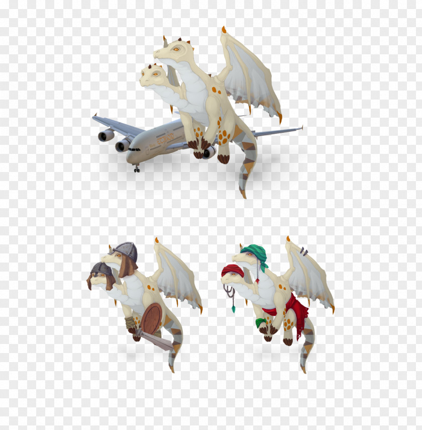 Airplane AR Dragons Video Game Fantasy PNG