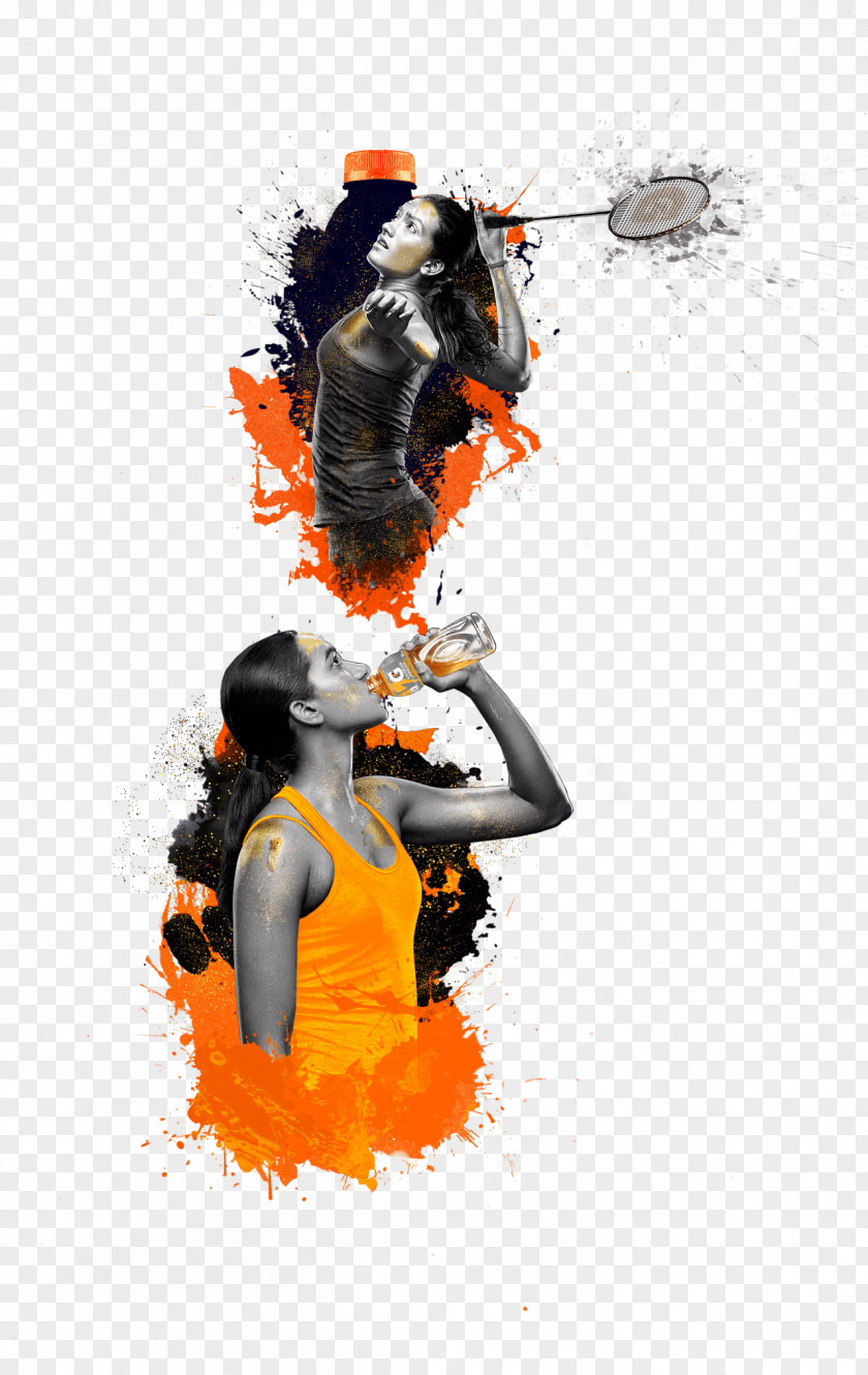 Badminton Orange Bowl Gatorade Graphic Design Lorem Ipsum PNG
