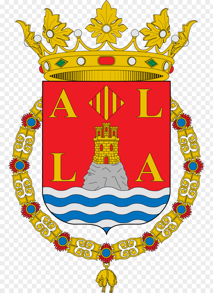 Corona Pego, Alicante Villena Coat Of Arms Flag Spain PNG