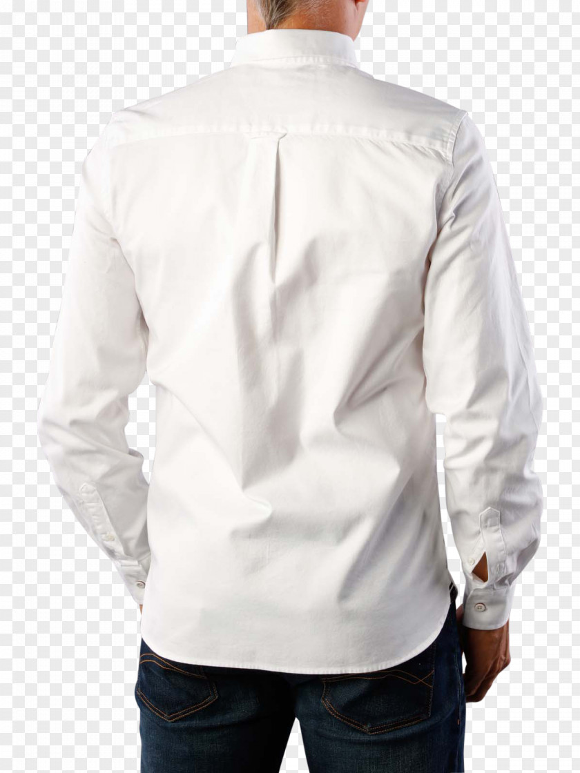 Dress Shirt Long-sleeved T-shirt Collar PNG