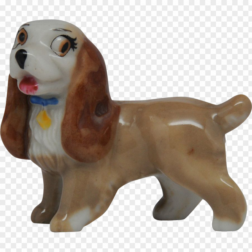 Disney Lady Dog Breed And The Tramp Beagle Figurine PNG