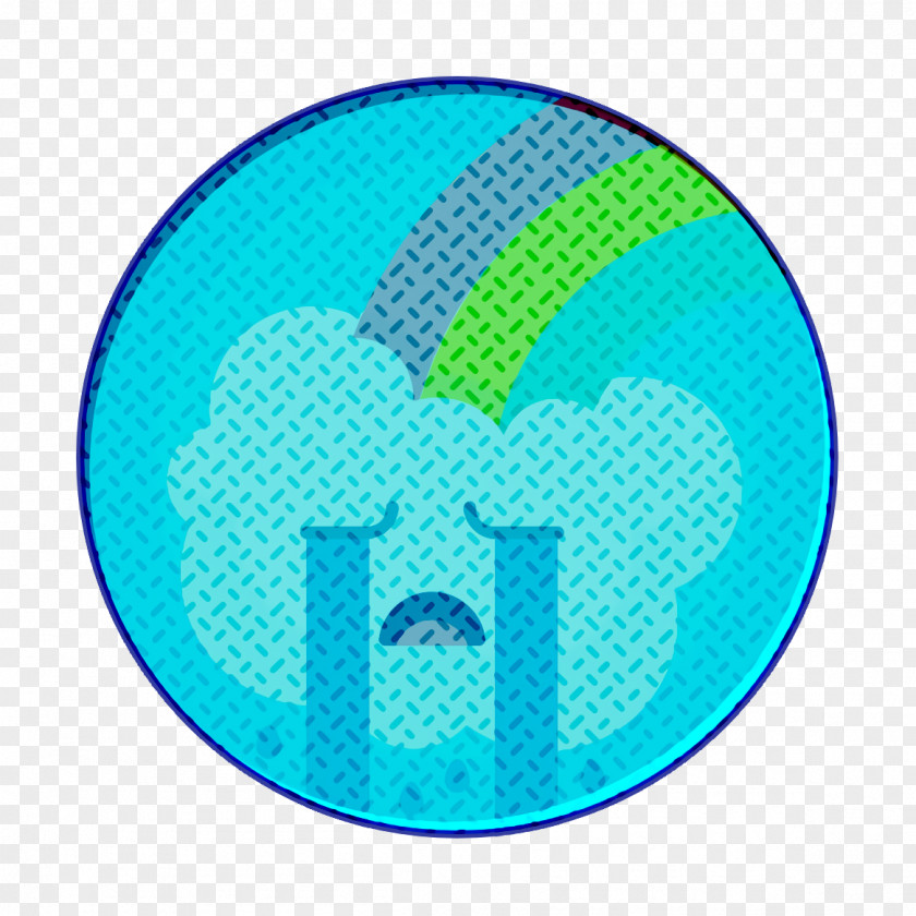 Electric Blue Azure Avatar Icon Cloud Crying PNG