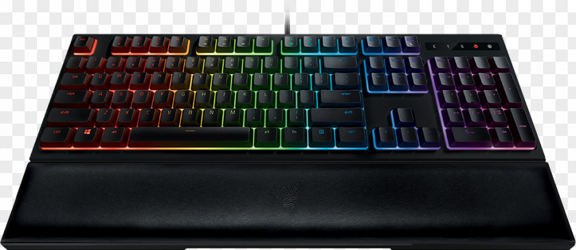 Keyboard Computer Razer Ornata Chroma Inc. Gaming Keypad Keycap PNG