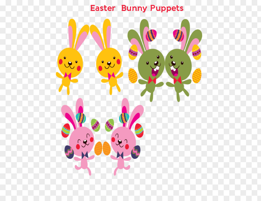 Sticker Animal Figure Easter Egg Cartoon PNG