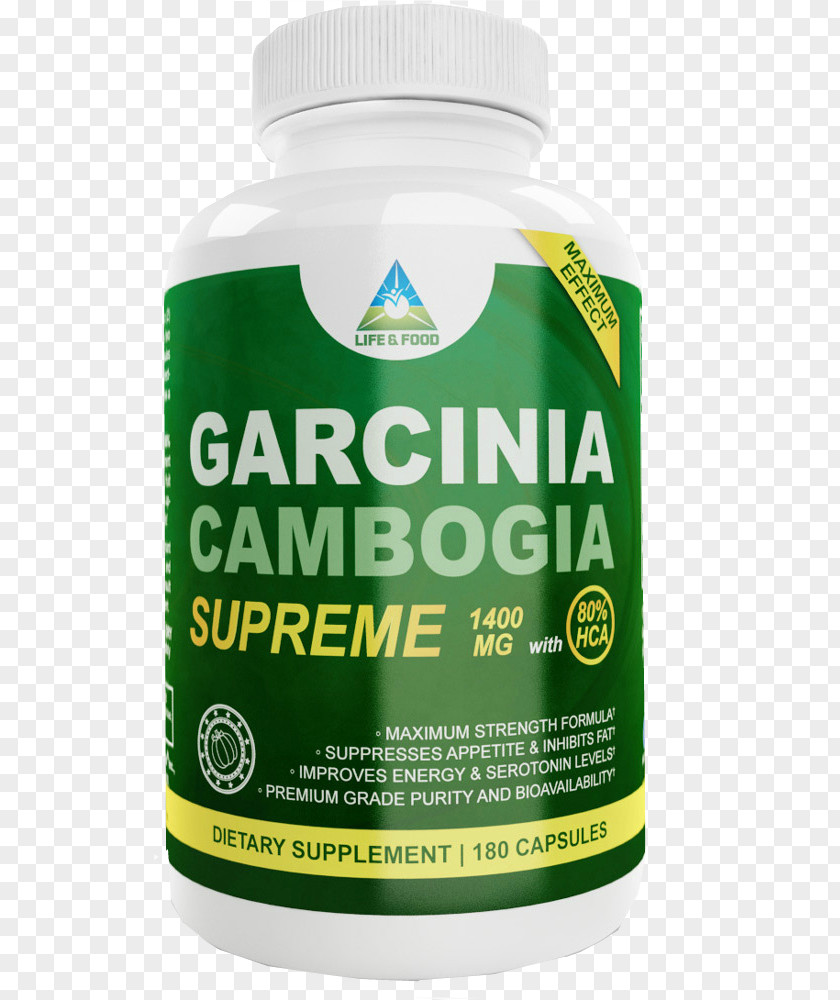 Garcinia Cambogia Dietary Supplement Label Fat Emulsification PNG