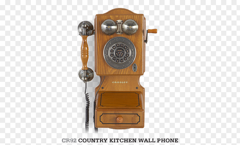 Kitchen Wall Crosley 302 CR92 Telephone Mobile Phones Rotary Dial PNG