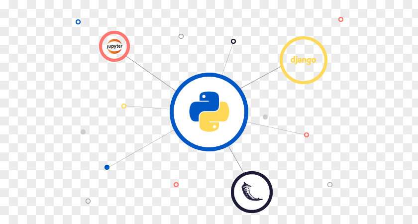 Python Web Programming Product Design Brand Circle Point PNG