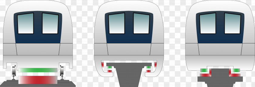 Train Shanghai Maglev Vehicle Monorail PNG