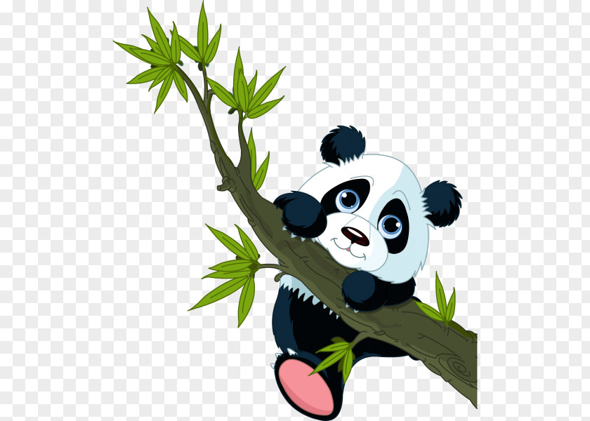 Bear Giant Panda Wall Decal Sticker Red PNG