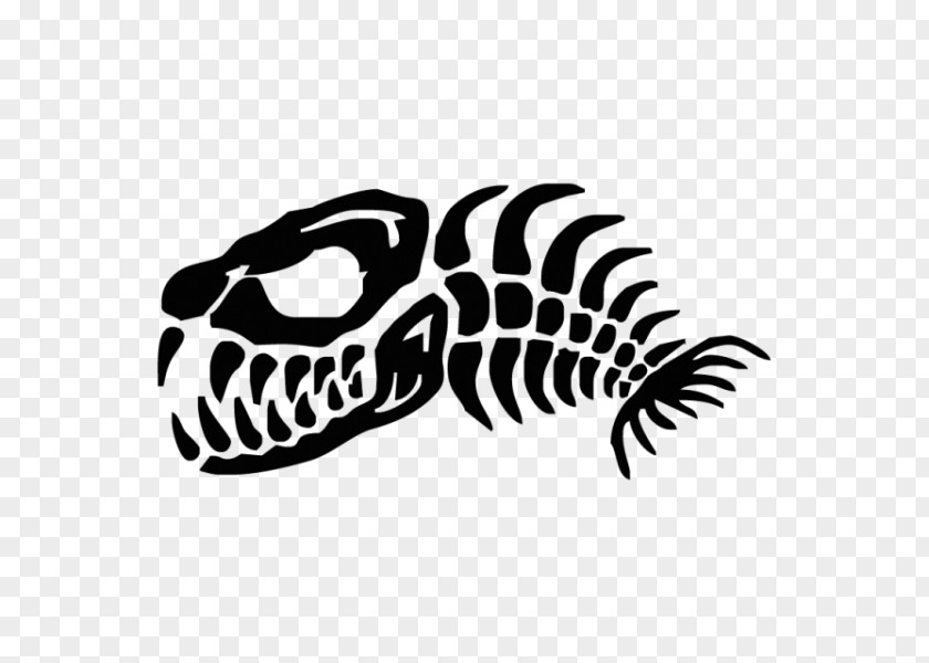 Cartoon Style Logo Fish Human Skeleton Northern Pike PNG
