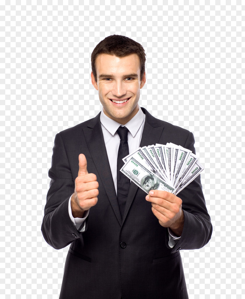 MAN WITH MONEY Money Payment Stock Photography Trade Service PNG