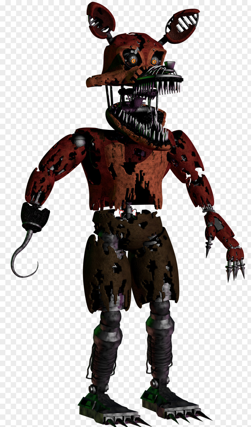 Nightmare Foxy Five Nights At Freddy's 4 Freddy's: Sister Location 2 Minecraft The Twisted Ones PNG