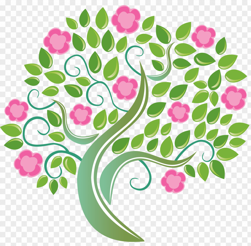 Tree Blossom Flower Clip Art PNG