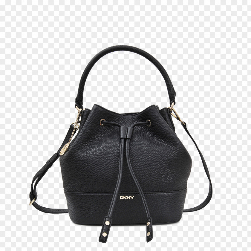 Dkny Handbag Leather Sac Seau Bucket PNG