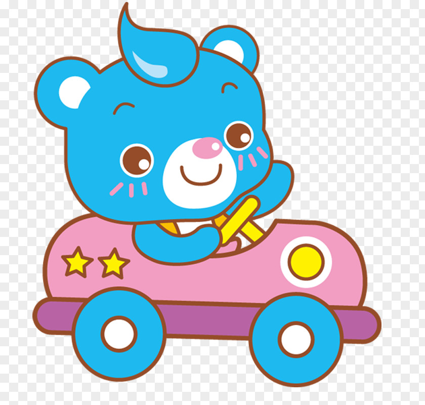 Drive Up Cartoon Image Bear Cat Giant Panda PNG