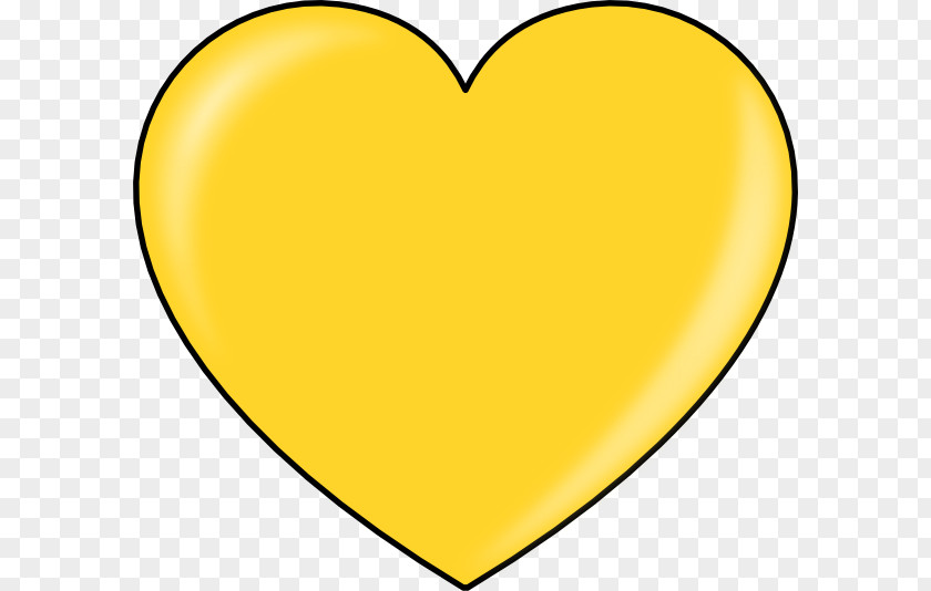 Gold Heart Clipart Clip Art PNG