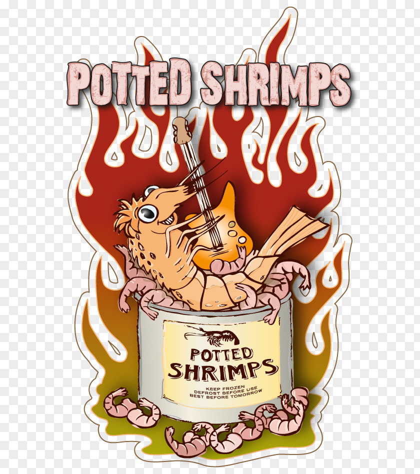 Shrimps Poster Cartoon Cuisine Clip Art PNG