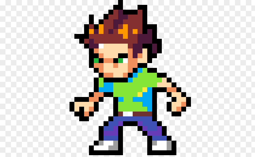 Animation Pixel Art Drawing Game Character PNG