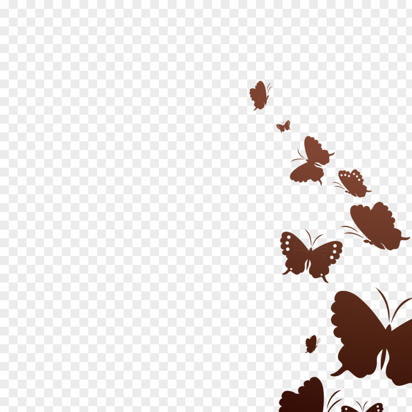 Butterfly Dream Sticker Silhouette PNG