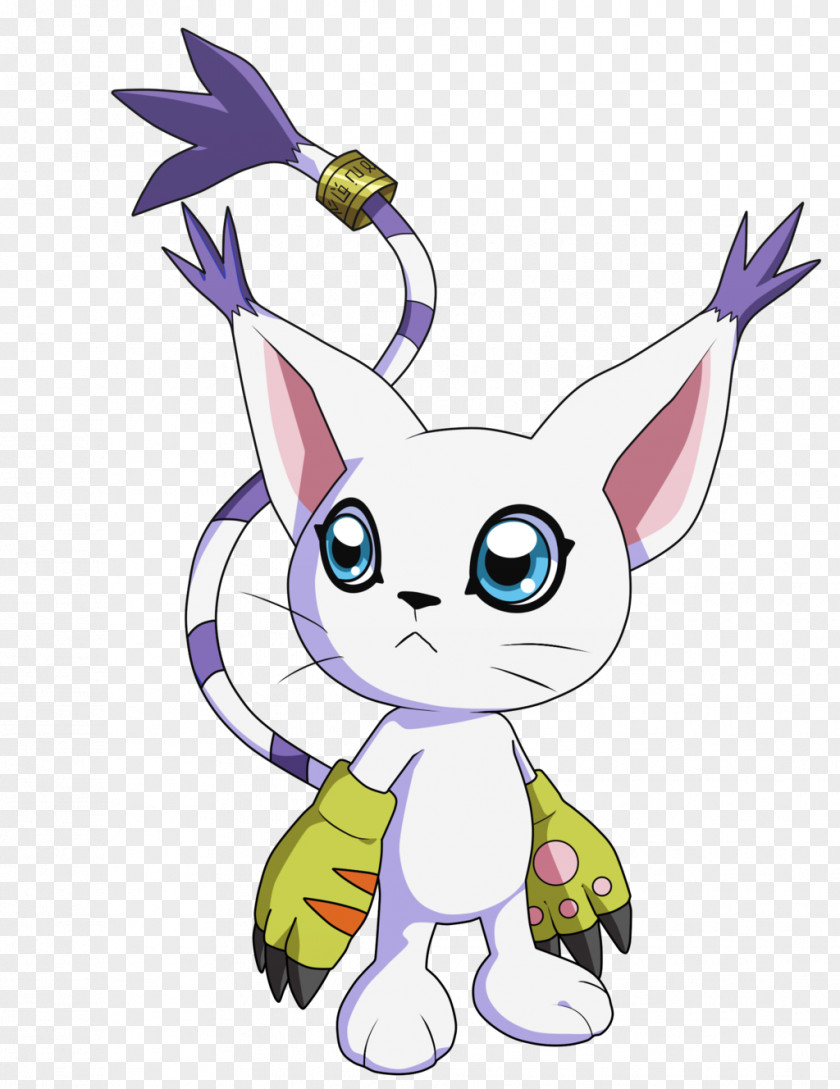 Digimon Gatomon Patamon Kari Kamiya World PNG