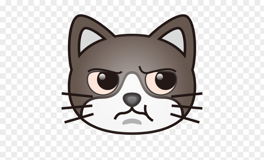 Kitten Cat Face With Tears Of Joy Emoji Emoticon PNG