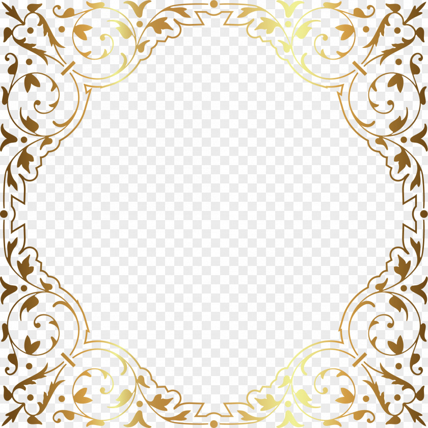Luxury Gold Border PNG gold border clipart PNG