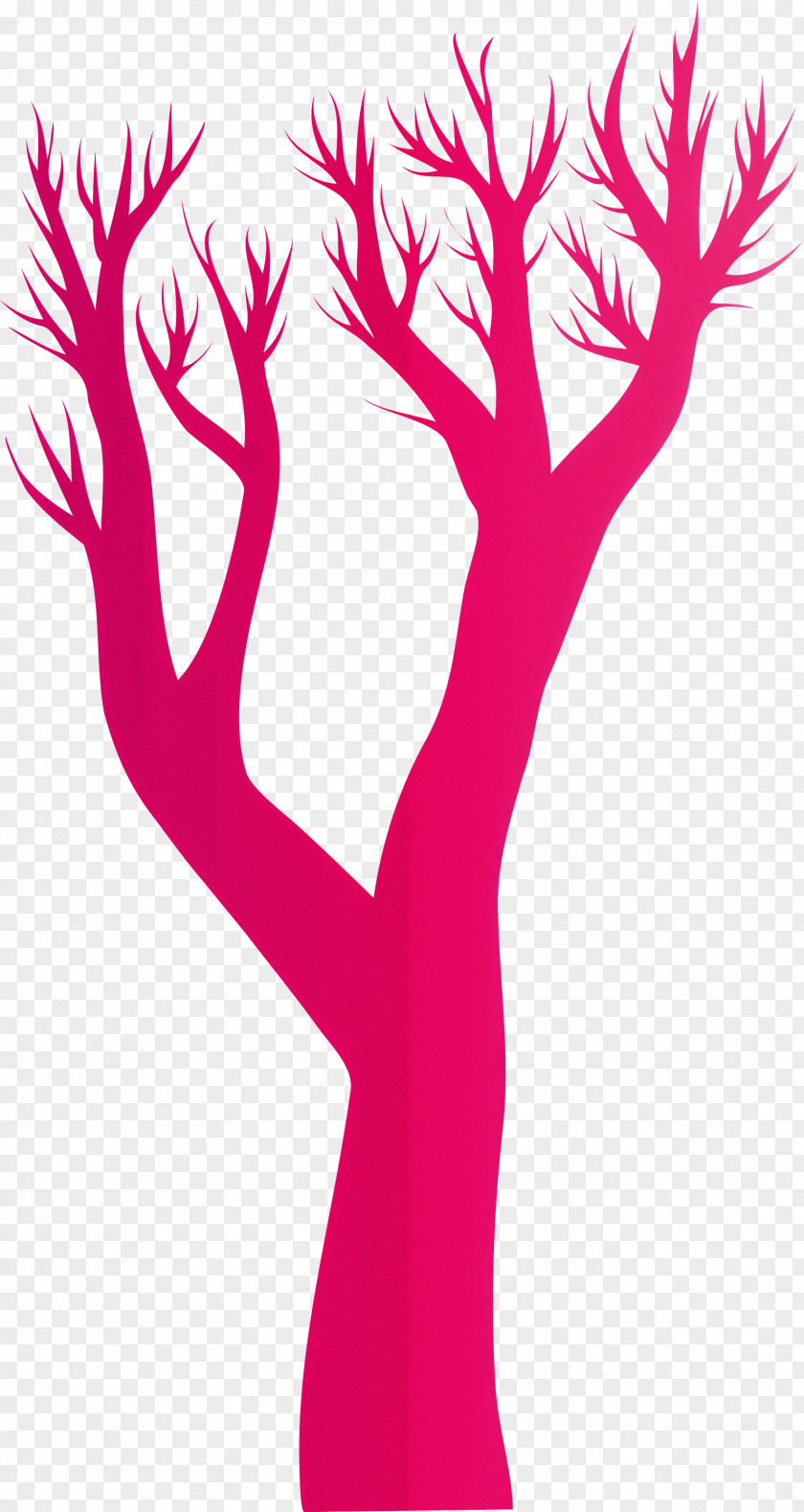 Pink Tree Hand Magenta Plant PNG