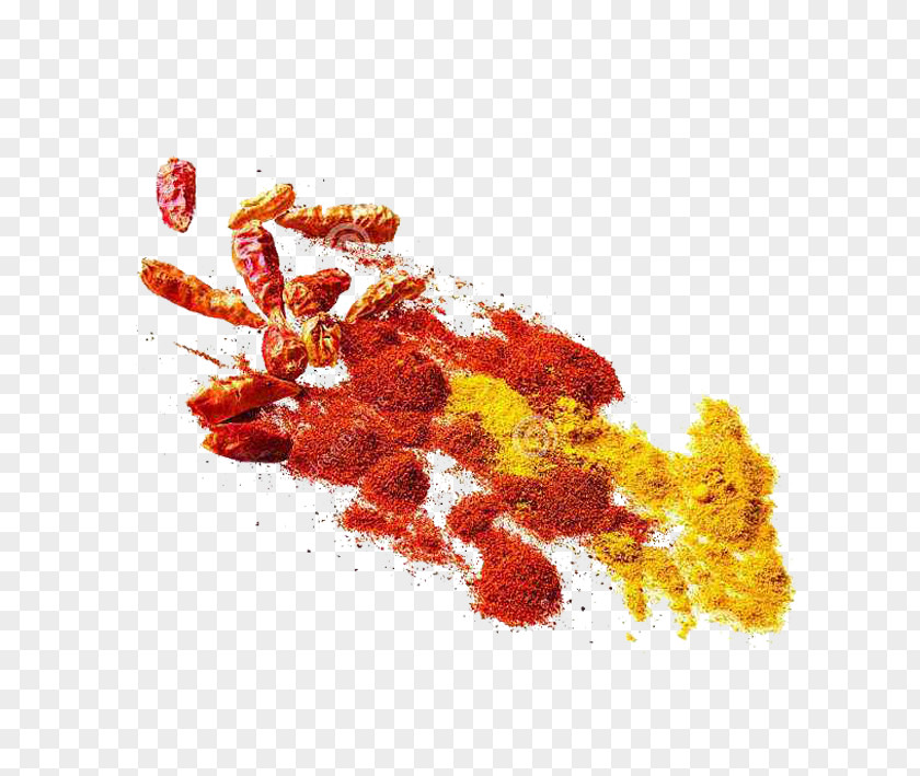 Spicy Chili Seasoning Powder Face Pepper Capsicum Annuum Spice Paprika PNG