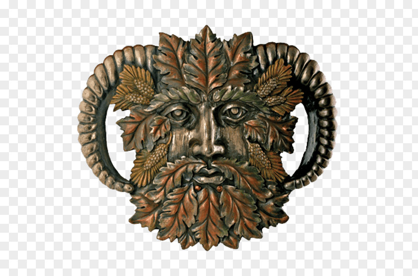 Autumn Green Man Horned God Wicca Paganism PNG