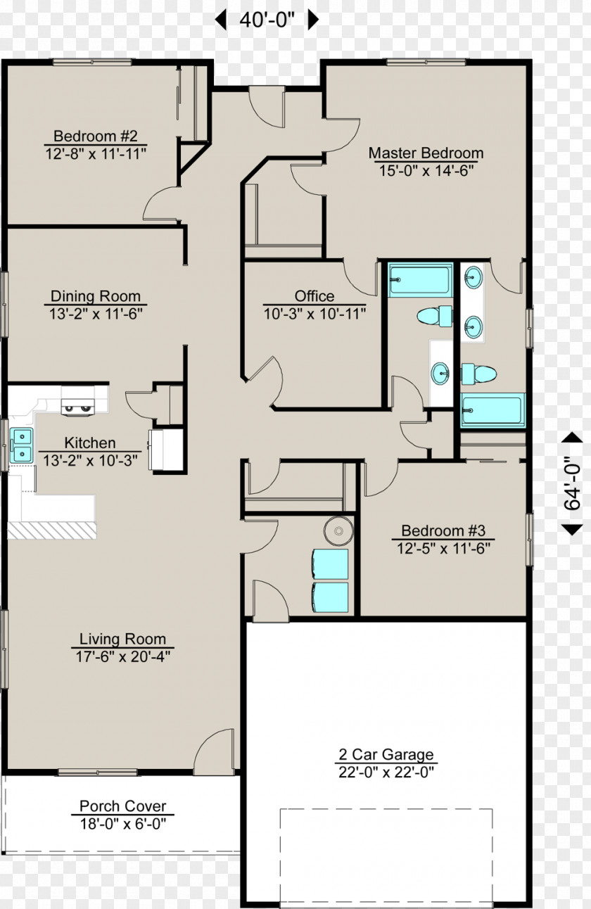 House Plan Floor PNG