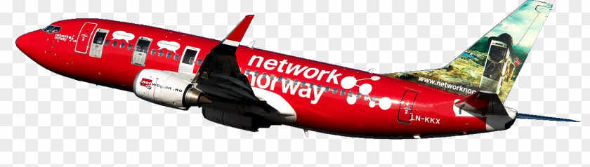 Norway Flying Norwegian Airlines Boeing 737 Next Generation Airbus Aircraft Air Travel PNG