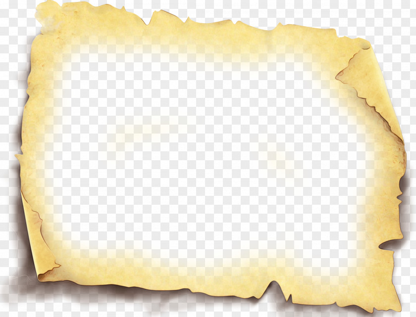 Paper Product Yellow Background PNG
