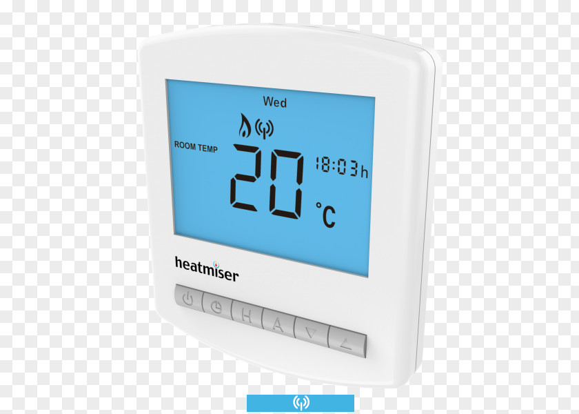 Programmable Thermostat Underfloor Heating Wireless System PNG