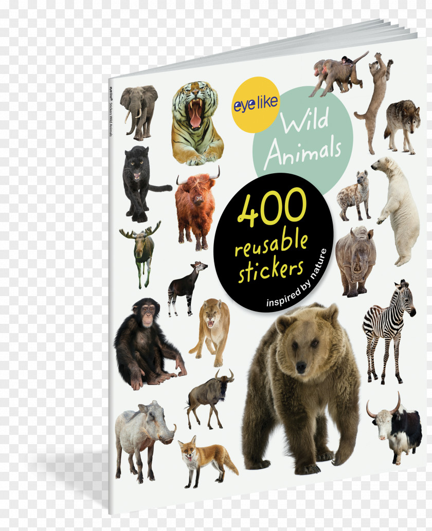 Protection Of Wild Animals Bugs: 400 Reusable Stickers In The Garden: Animal Sticker Book Publishing PNG