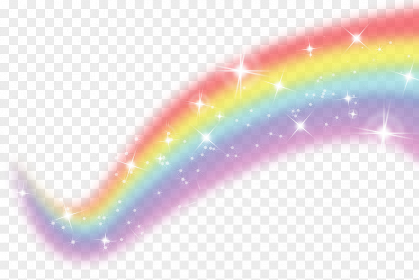 Rainbow Light Color PNG