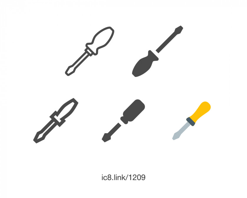 Screwdriver Font PNG