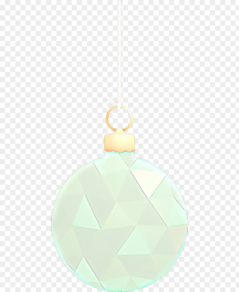 White Turquoise Lighting Ornament Pendant PNG